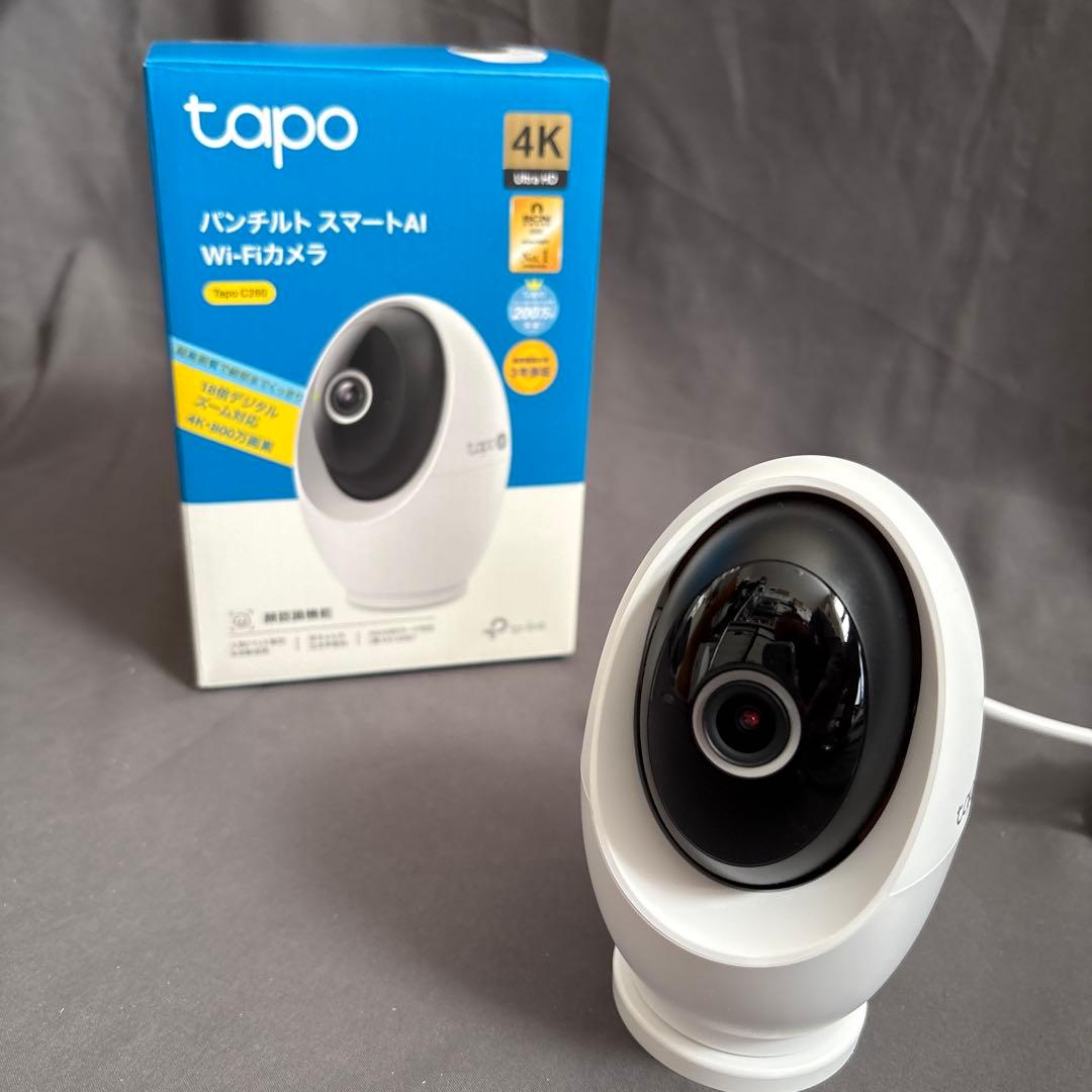 tapo C260 4K Wi-Fiカメラ AI機能搭載