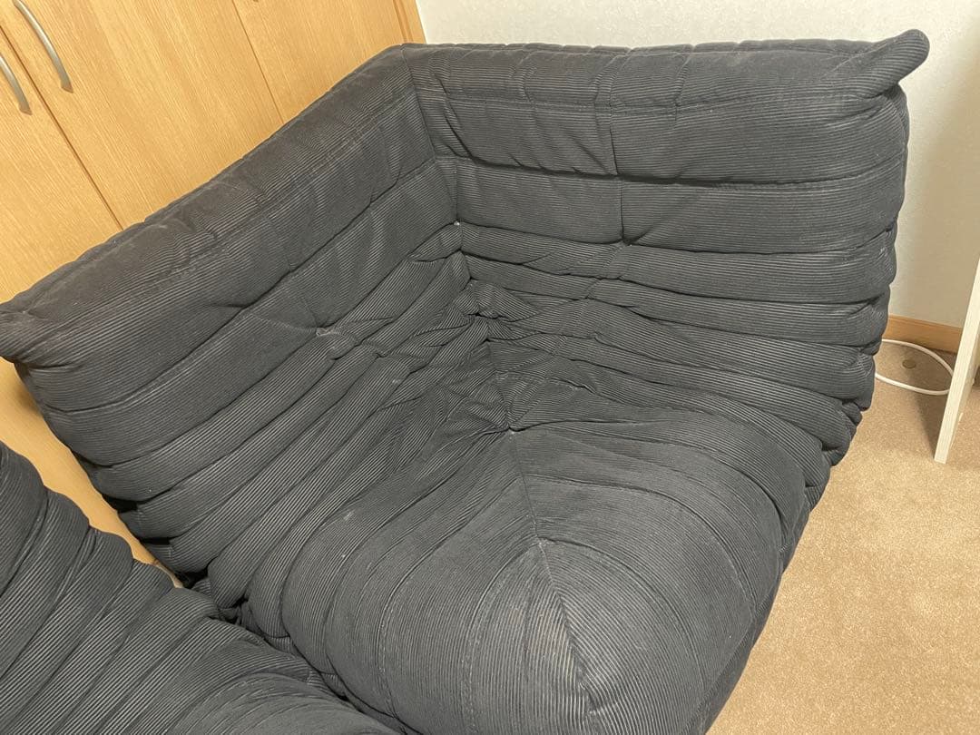 ligne roset トーゴ　1P+コーナーセット②