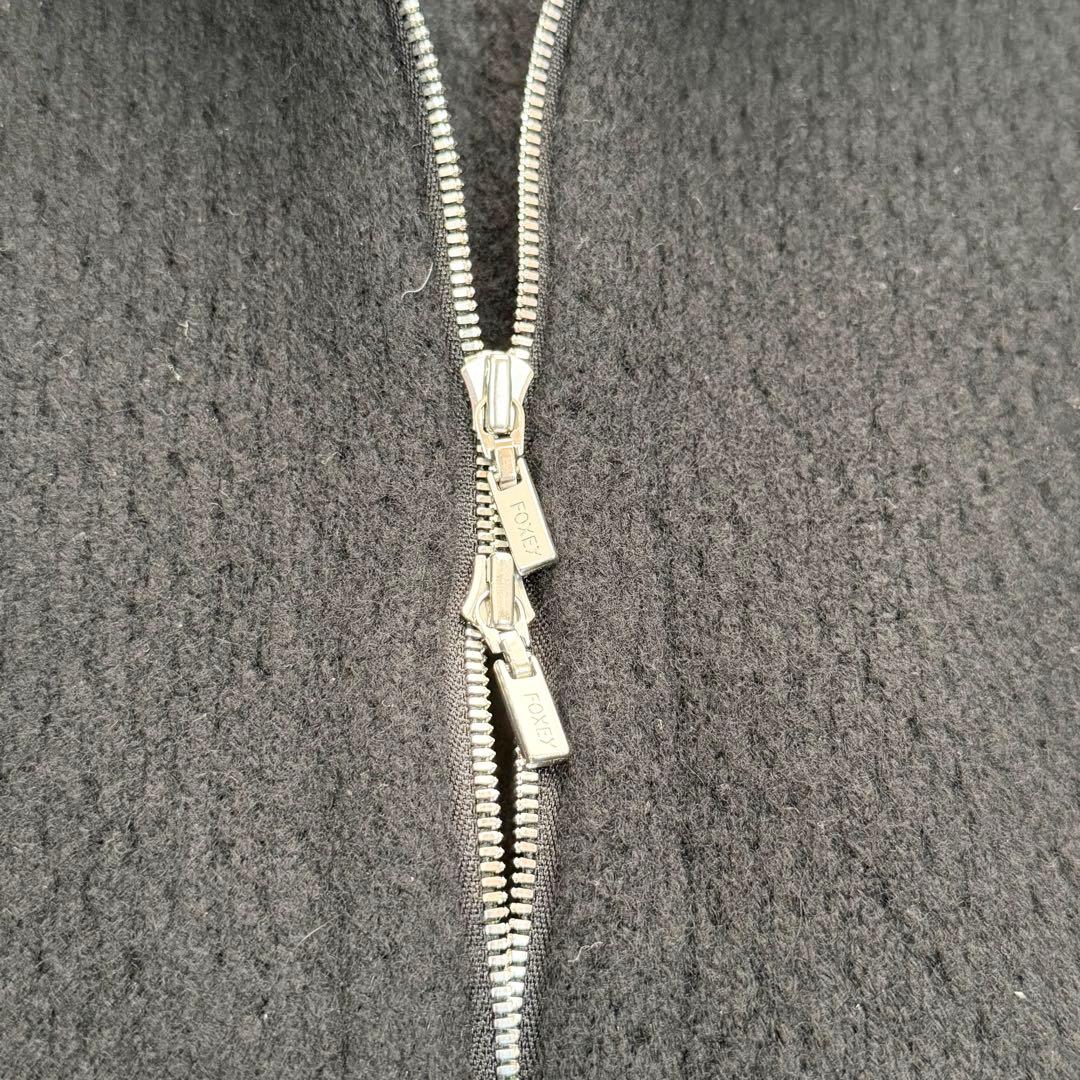 未使用級♡ FOXEY フォクシー カシミヤ ニット パーカー ジャケット 40