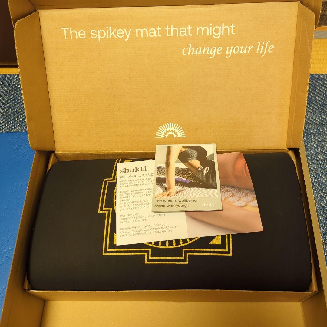 【新品正規品】シャクティマット＆ピローセット　ブラック　オリジナル　レベル2