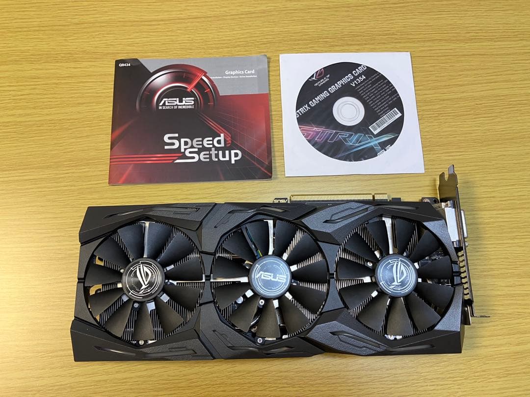 ASUS グラボ ROG STRIX-GTX1060-O6G-GAMING