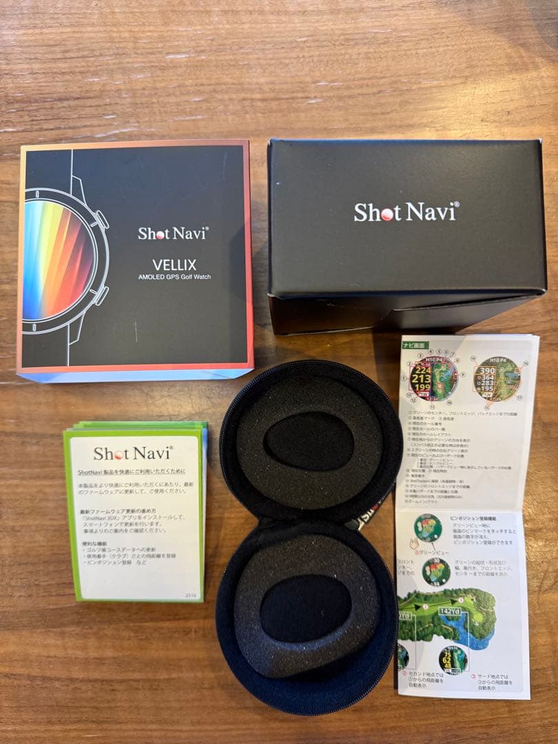 Shot Navi VELLIX AMOLED GPSゴルフウォッチ1.4インチ