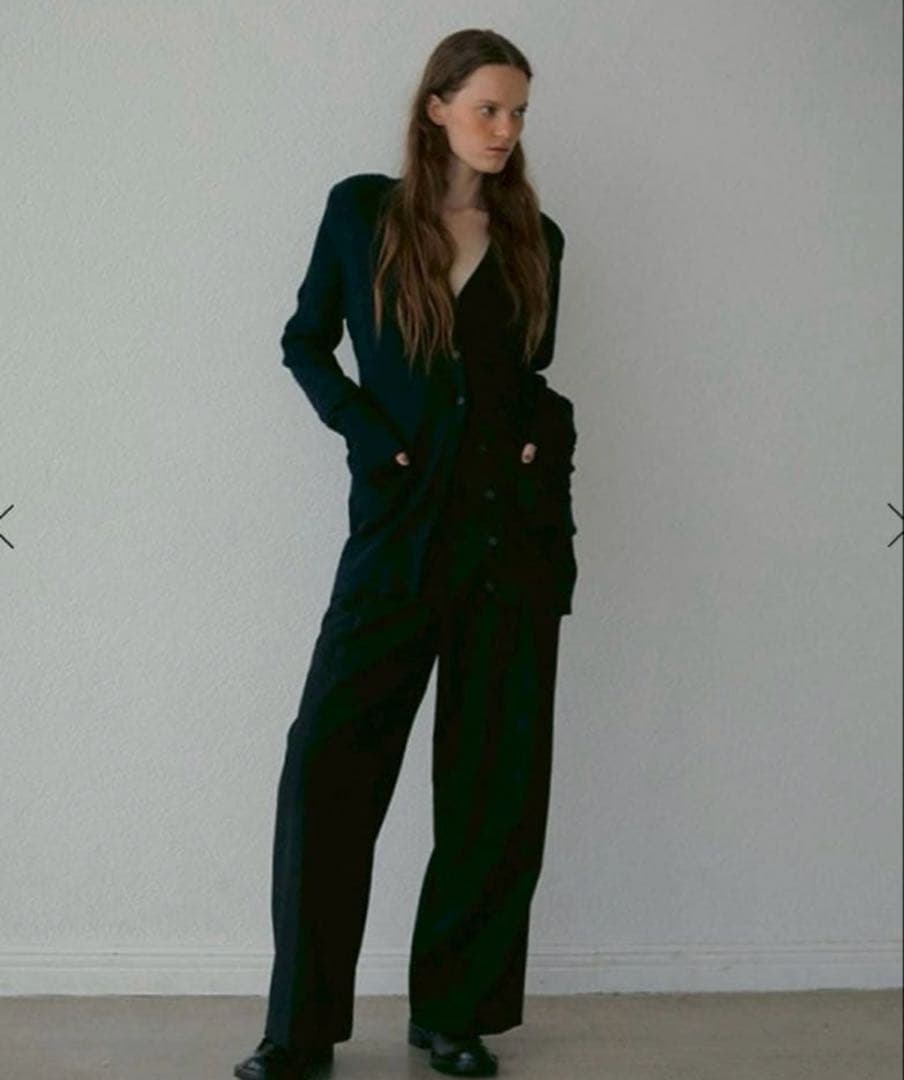 ETRE TOKYO ワークディテールワイドパンツ