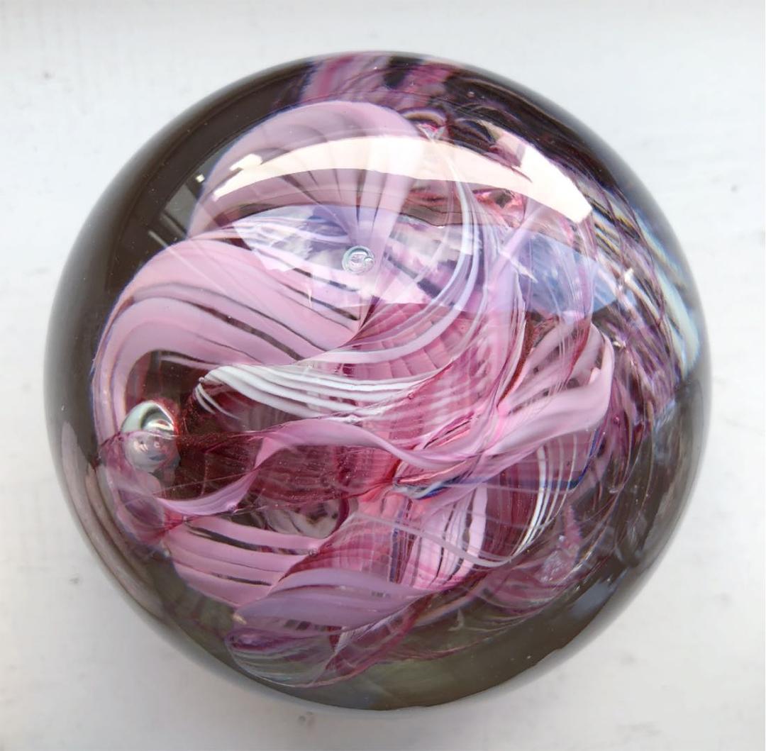 レア　イタリア製　作家　ヴィンテージ ヴェネツィアングラス　ペーパーウエイト