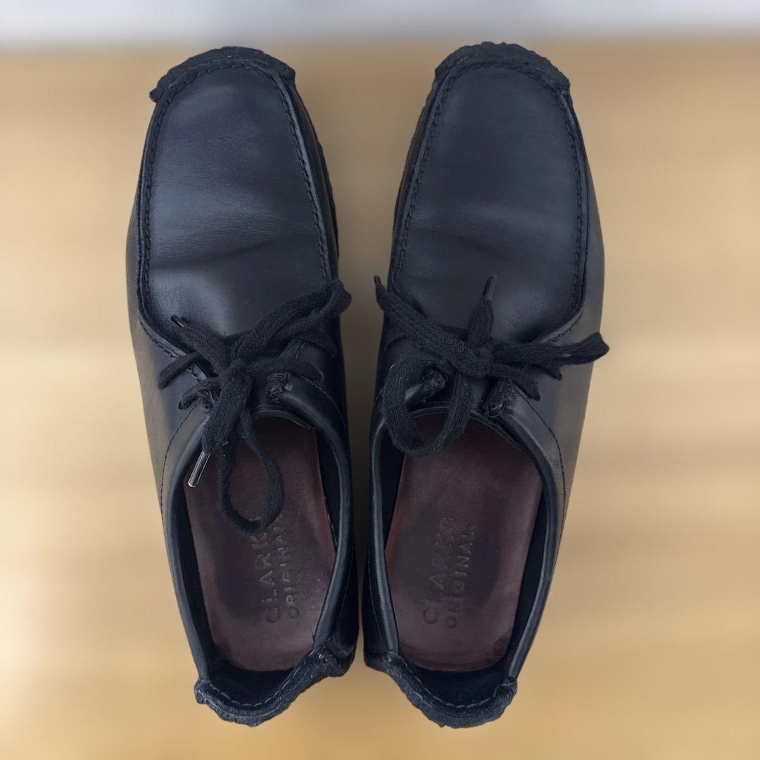 クラークス　Natalie/メンズ ナタリー（ブラックレザー）