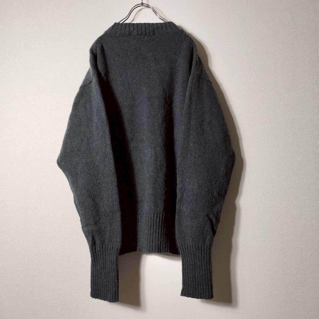 AD1998 田中オム コムデギャルソンオム Vネック プルオーバーニットウール