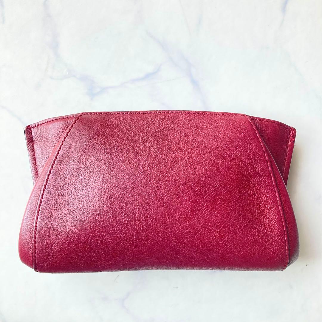 極美品 Cartier ドゥカルティエ クラッチバッグ トリヨンレザー