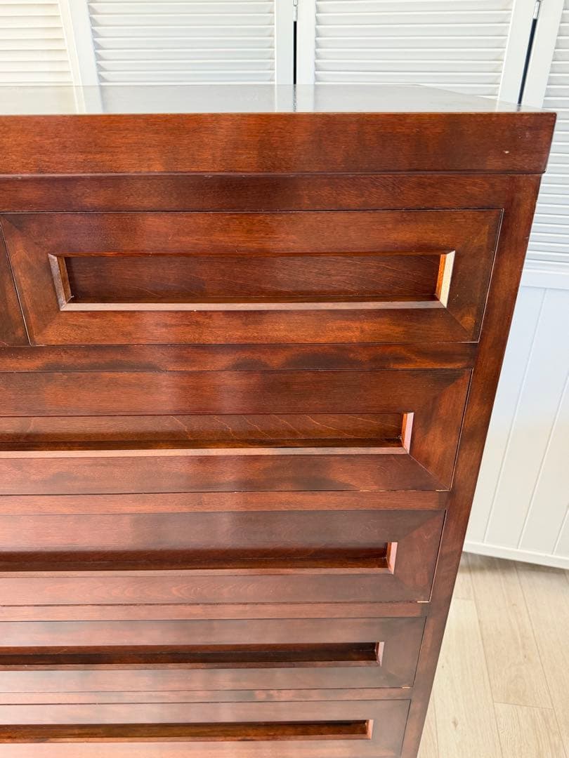 松本民芸家具 ミズメザクラ 無垢材 高山式 D-30型 整理タンス