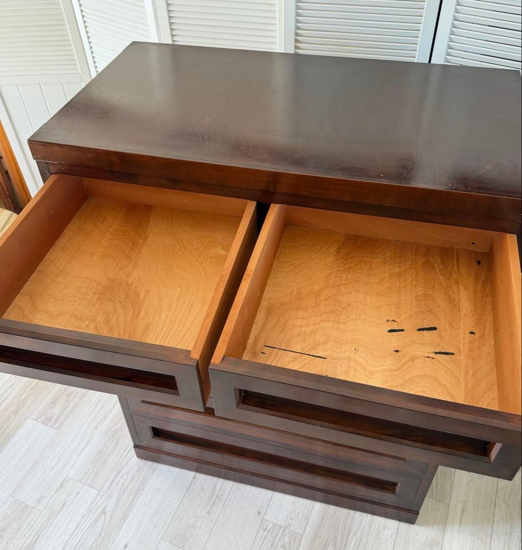 松本民芸家具 ミズメザクラ 無垢材 高山式 D-30型 整理タンス