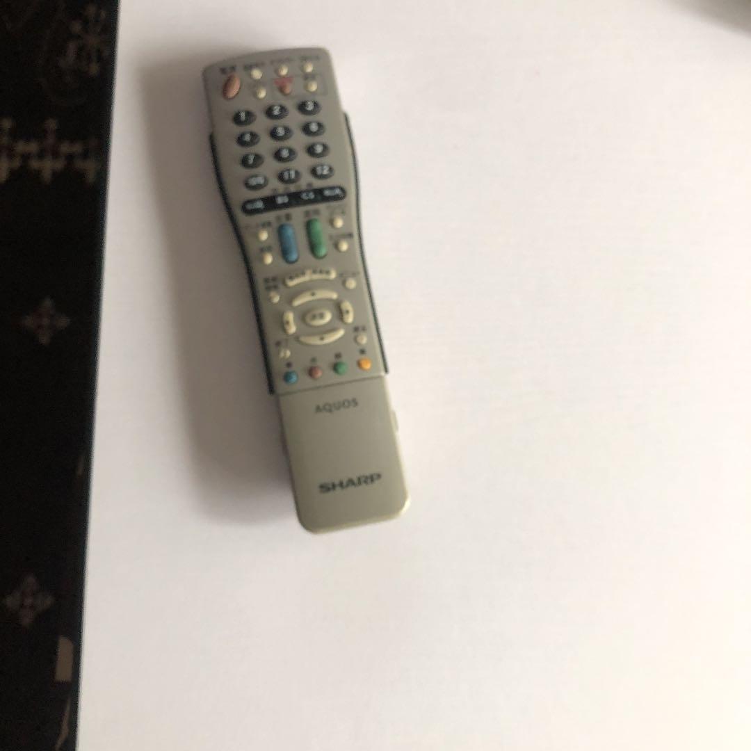 シャープ AQUOS テレビリモコン