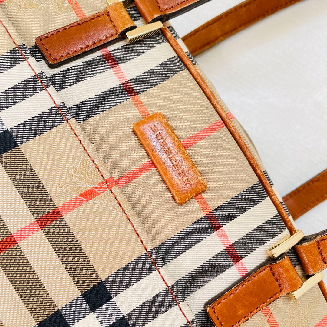 BURBERY LONDON ハンドバッグ　トートバッグ　ノバチェック