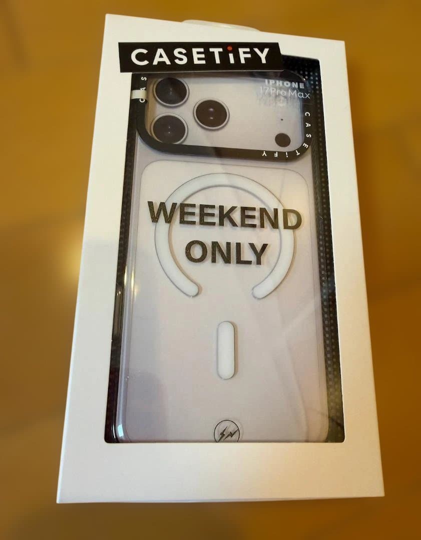 【WEEKEND × fragment CASETiFY】17 pro max