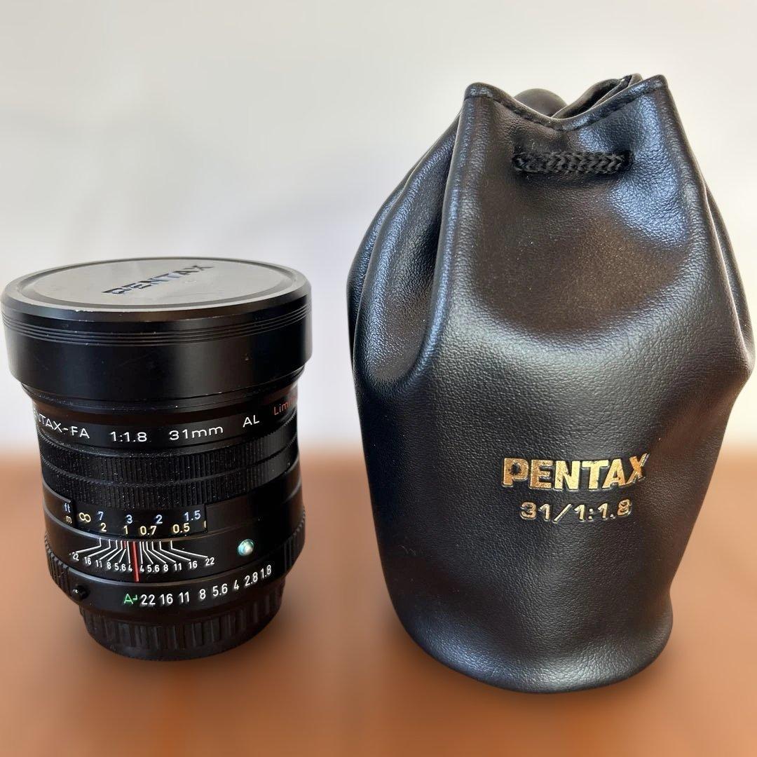 PENTAX FA 31mm f/1.8 単焦点レンズ