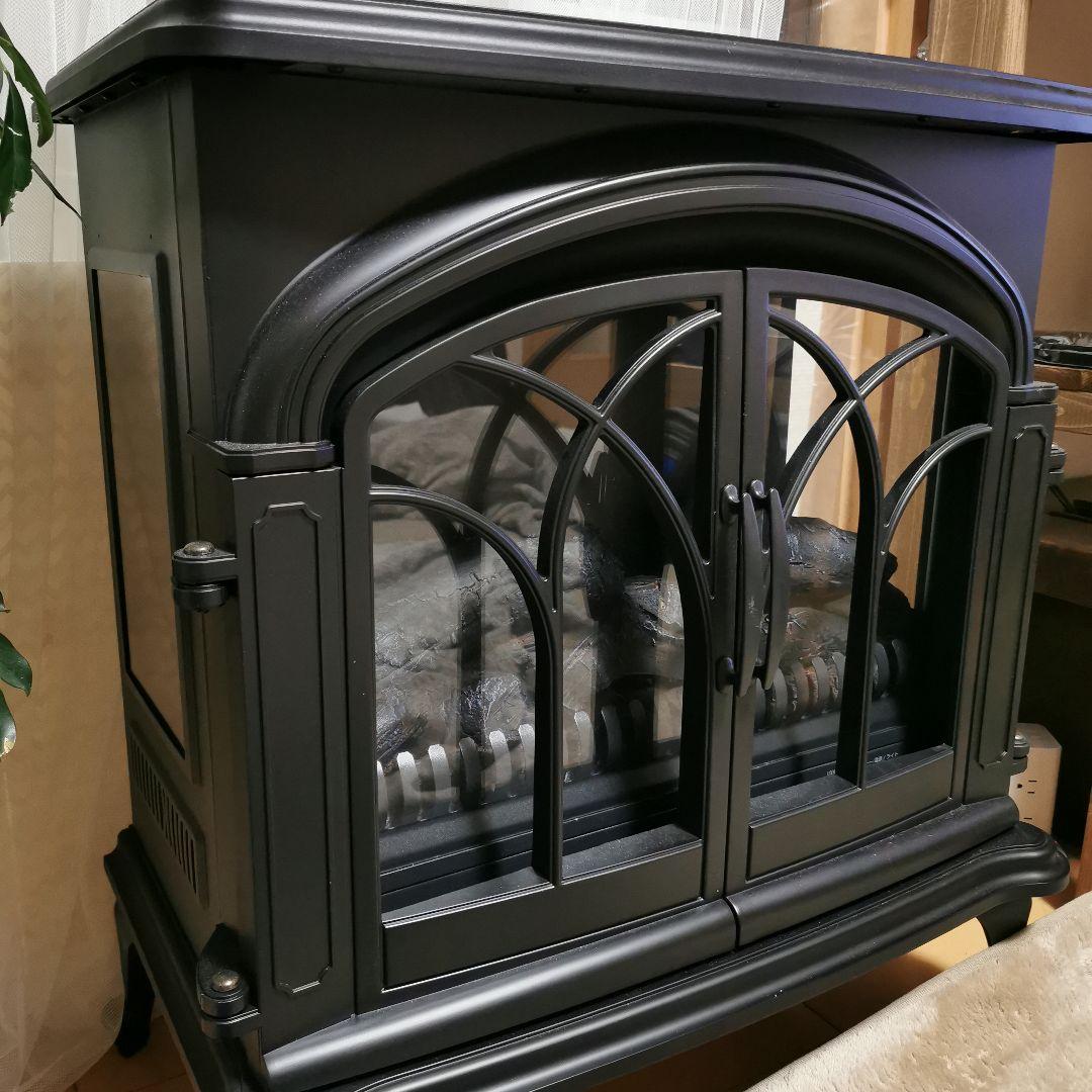 健*ん様 ニトリ 暖炉型ファンヒーター BLT-999B-3-BK 2021年製