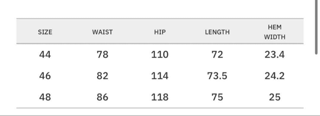 パンツ THE RERACS THE GURUKA 44 BLACK