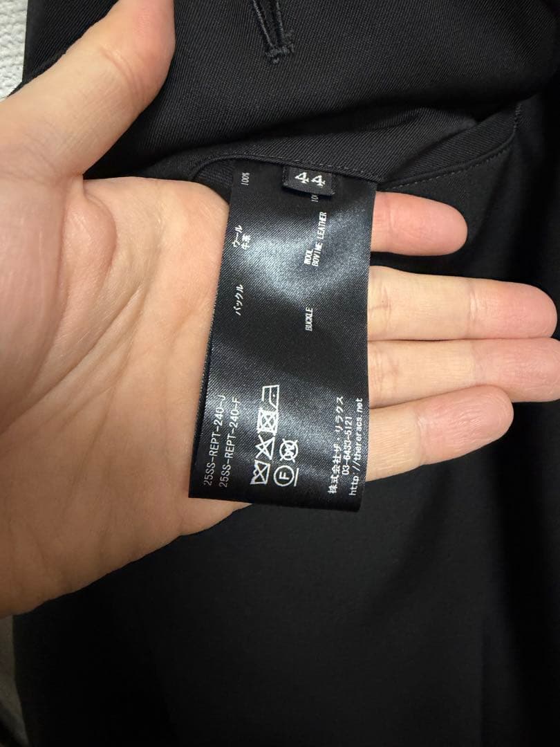 パンツ THE RERACS THE GURUKA 44 BLACK