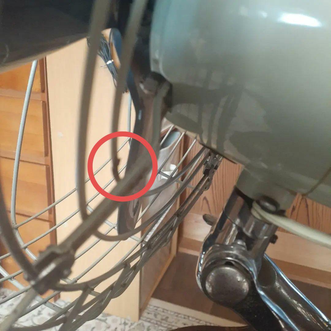 最終価格【貴重】FUJI SILENT FAN レトロ扇風機 FDS 3055