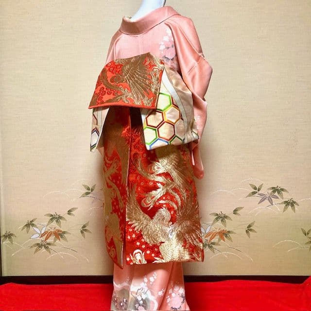 竜宮舞をんな 2Way 舞妓 双翼冠だらり帯『鳳凰華』