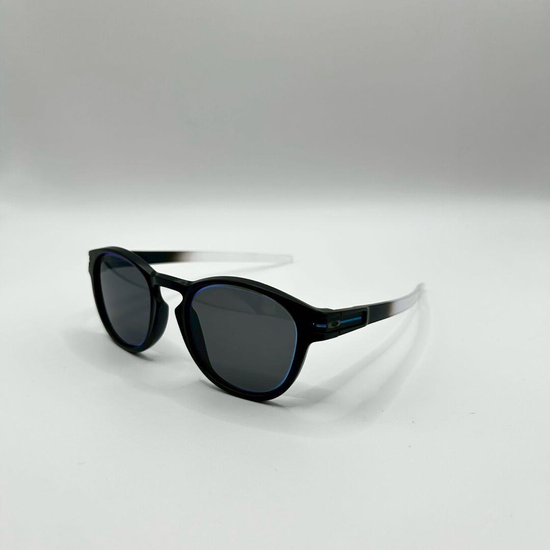 オークリーOAKLEY サングラス アジアンフィットブラック×ブルー　国内正規品