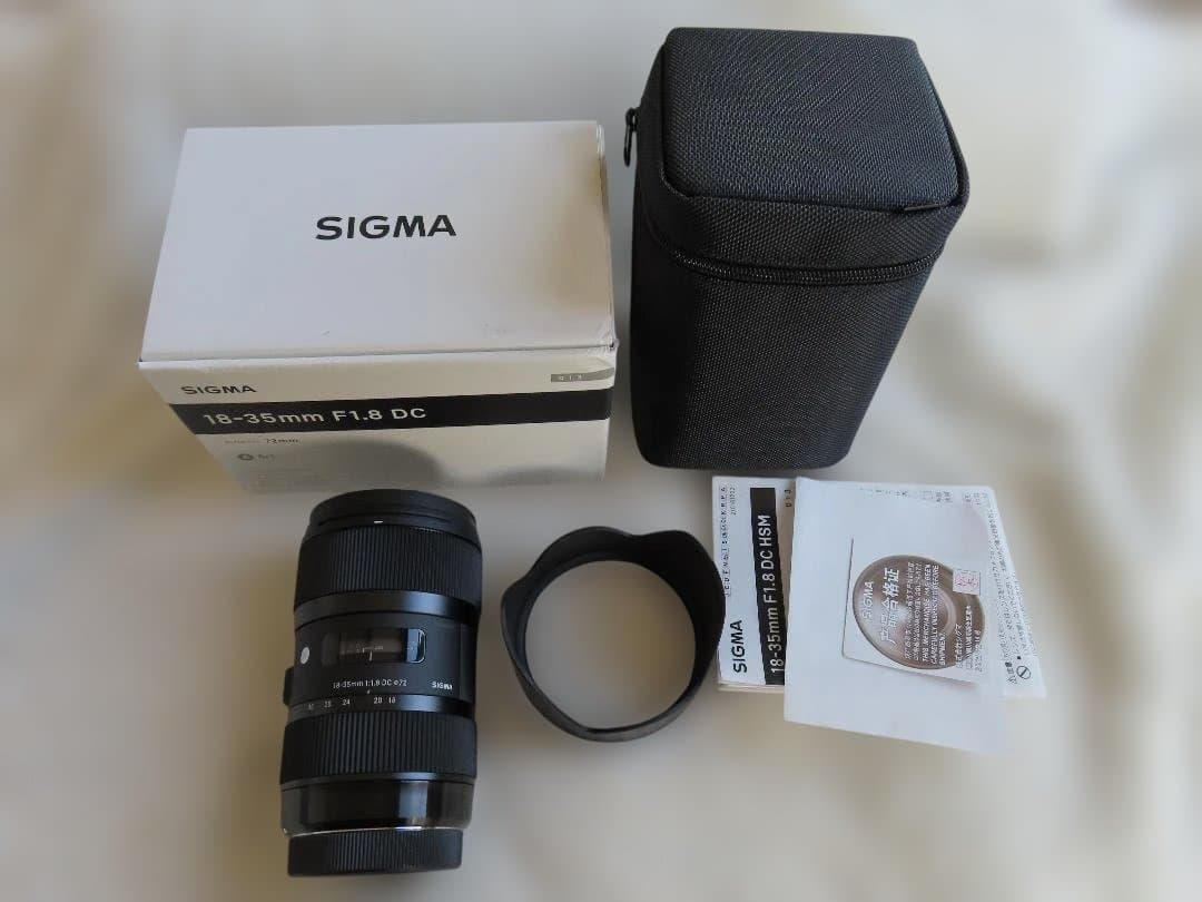 SIGMA 18-35mm F1.8 DC HSM Art【キヤノン用】