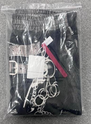 パンツ BLACK THEREDTHREAD S PRINT SWEAT2 TOYS