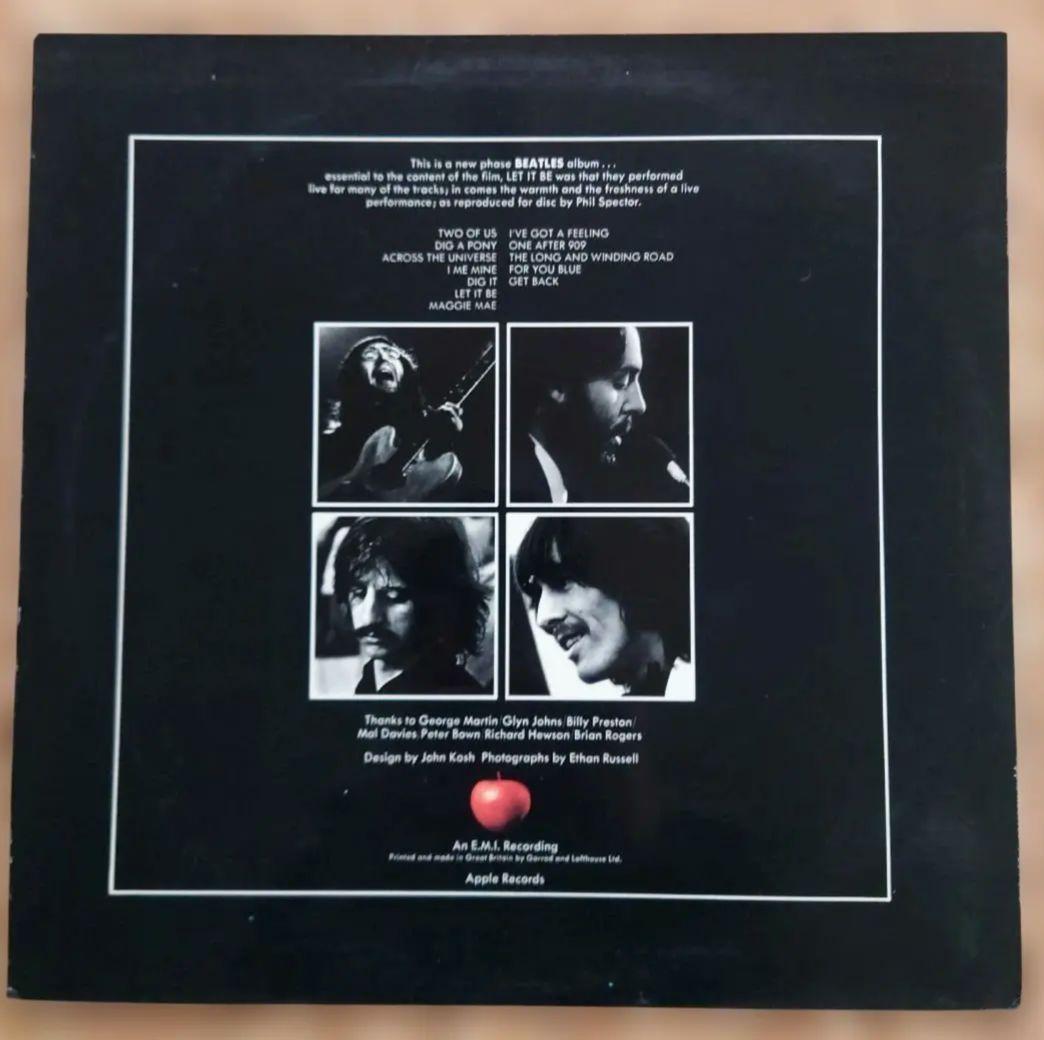UK初回盤ビートルズ LET IT BE