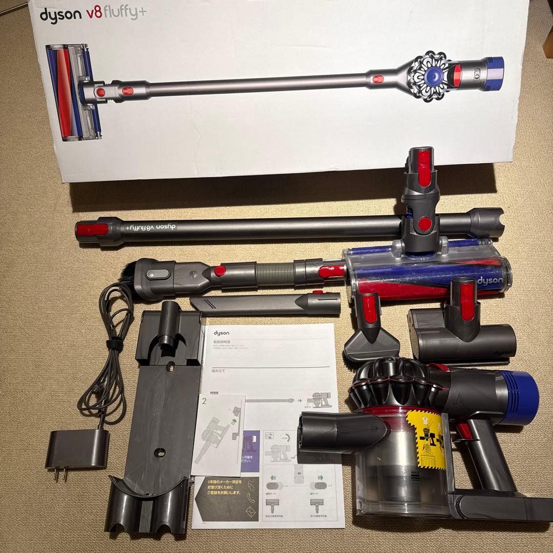 掃除機・クリーナー dyson v8 fluffy +