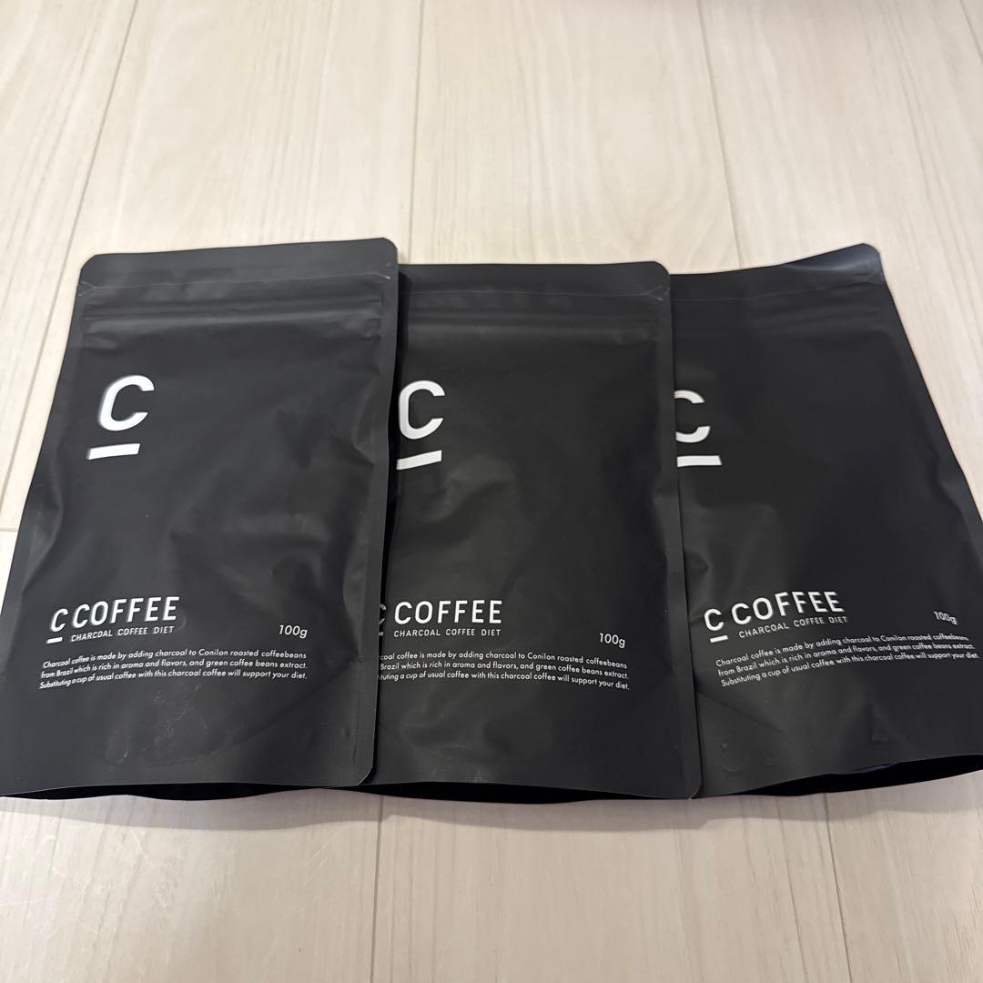 ゆあ　C COFFEE シーコーヒー チャコールコーヒー 100g4袋