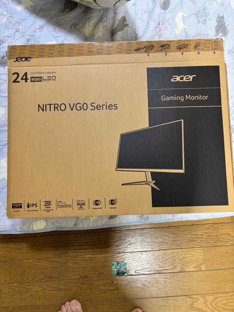 acer VG240YUbmiipfx ゲーミングモニター 23.8インチ