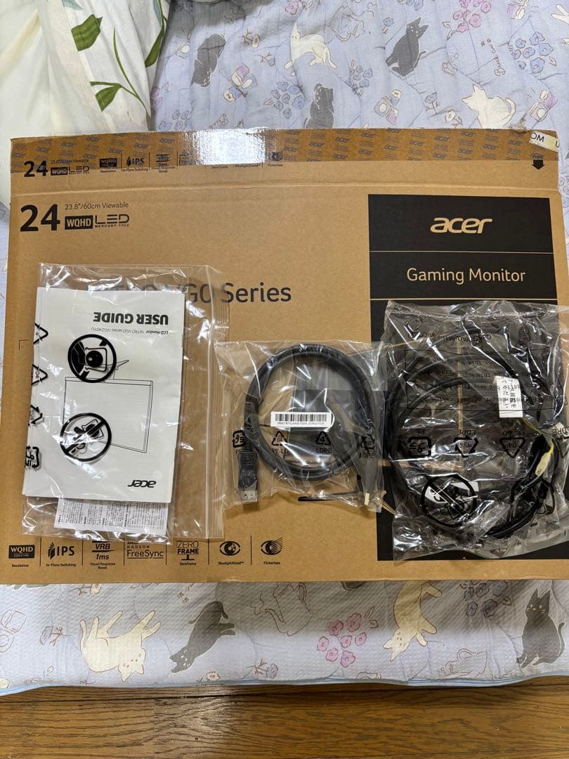 acer VG240YUbmiipfx ゲーミングモニター 23.8インチ