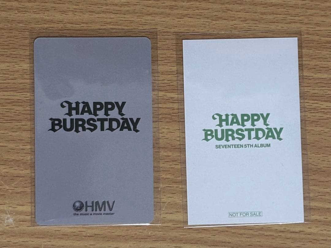 SEVENTEEN Album Happy Burstdays C×M セット