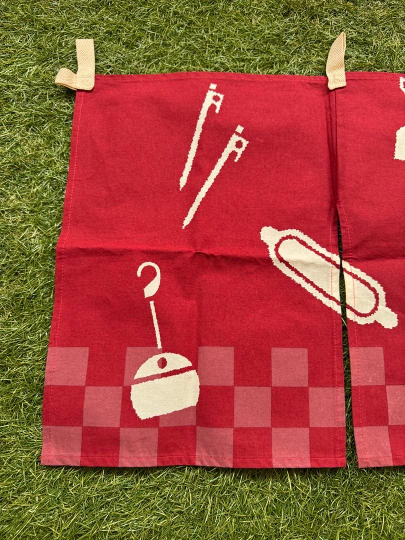 スノーピーク 野簾 Noren のれん レッド FES-041 雪峰祭2014