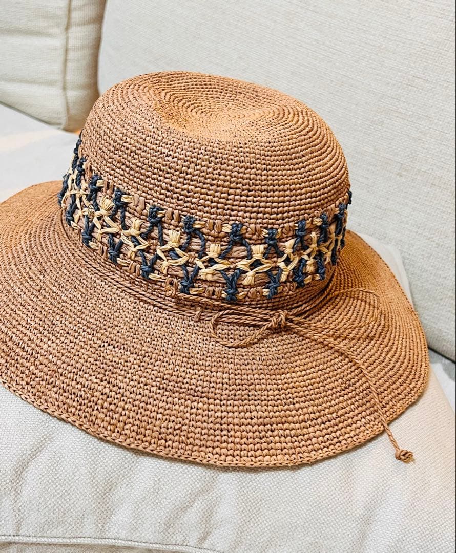 ヘレンカミンスキー⭐︎ラフィアハット帽子