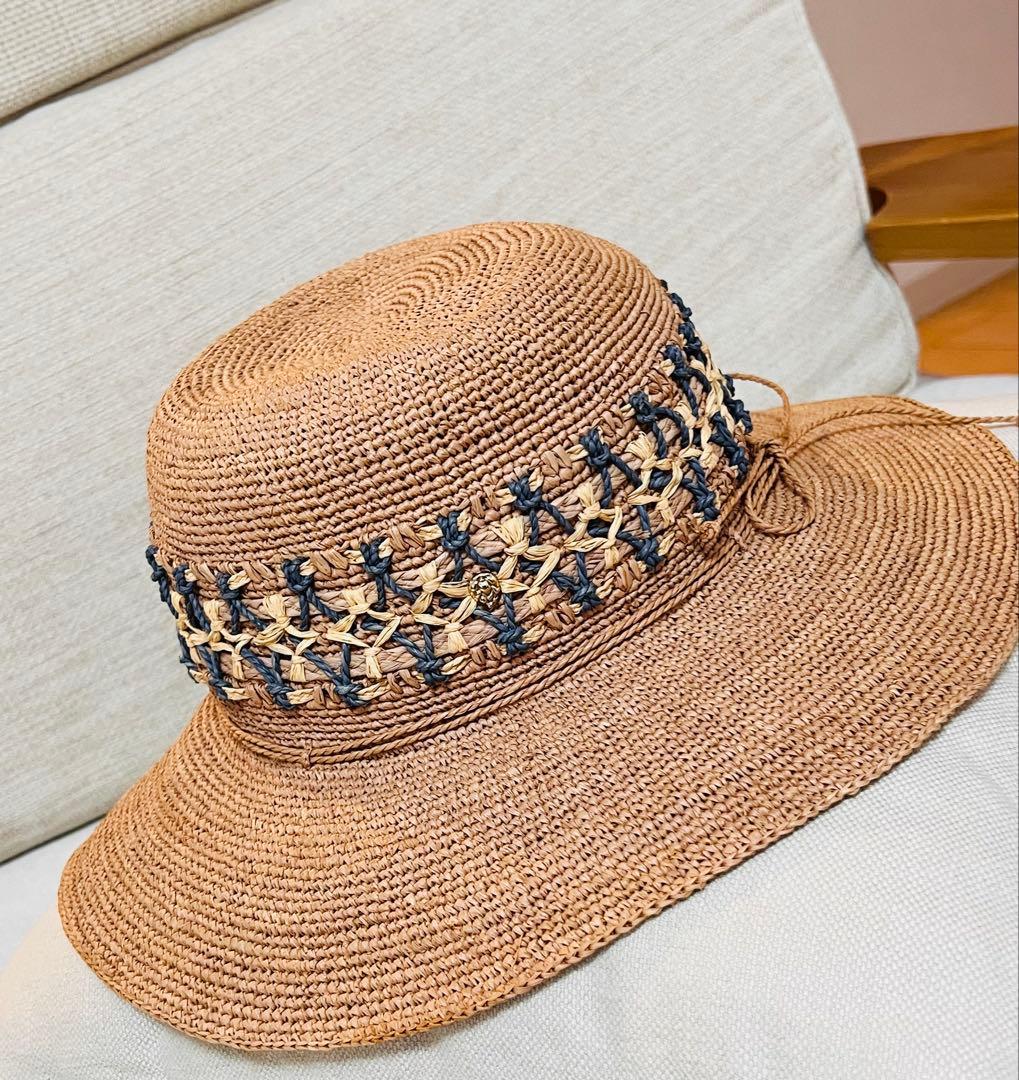 ヘレンカミンスキー⭐︎ラフィアハット帽子