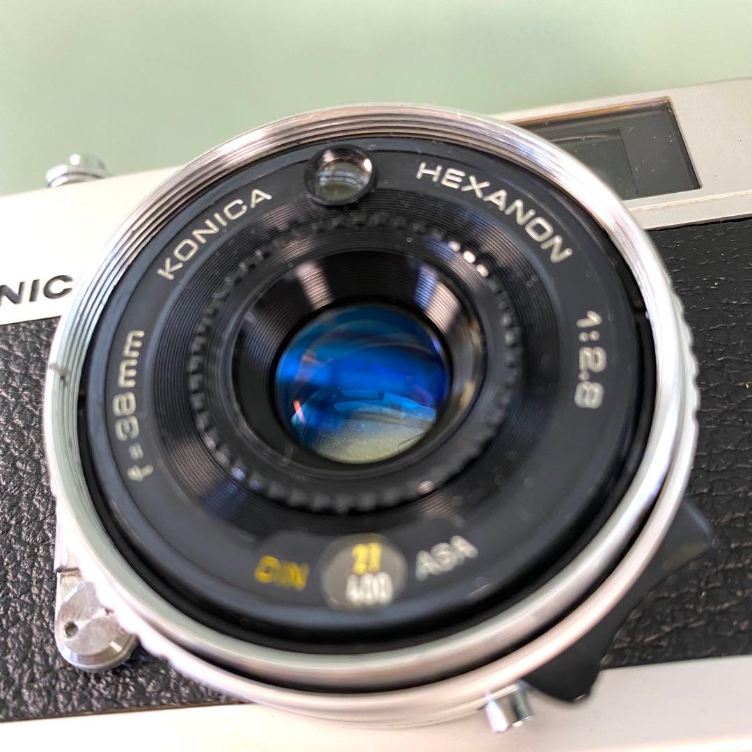 【作動保証1ヶ月】整備済、完動品/ コニカ Konica C35 初期型