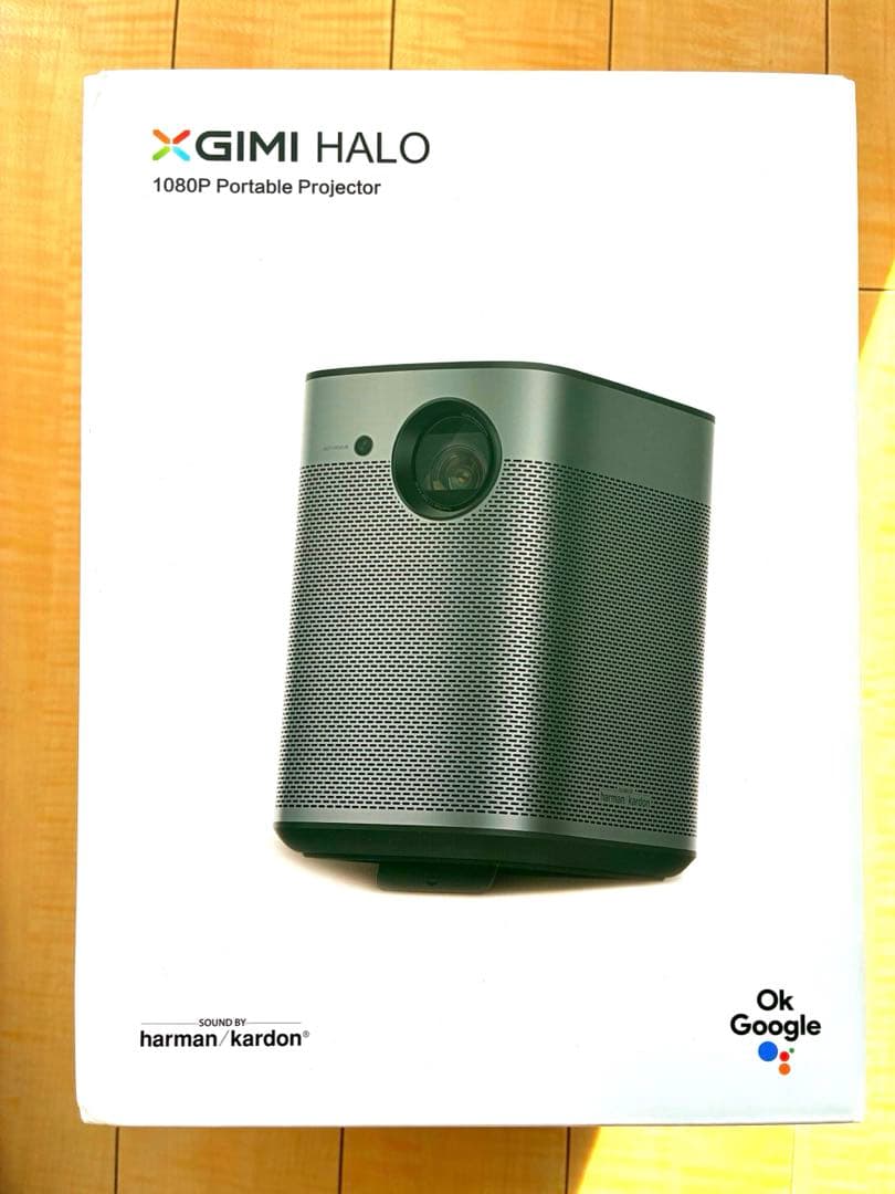 XGIMI HALO 1080P ポータブルプロジェクター 本体＋台