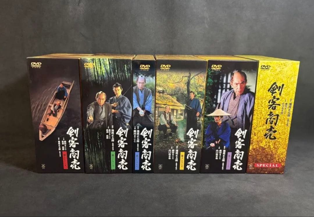 名作時代劇 藤田まこと版 剣客商売 DVD BOX 全巻+SPECIAL