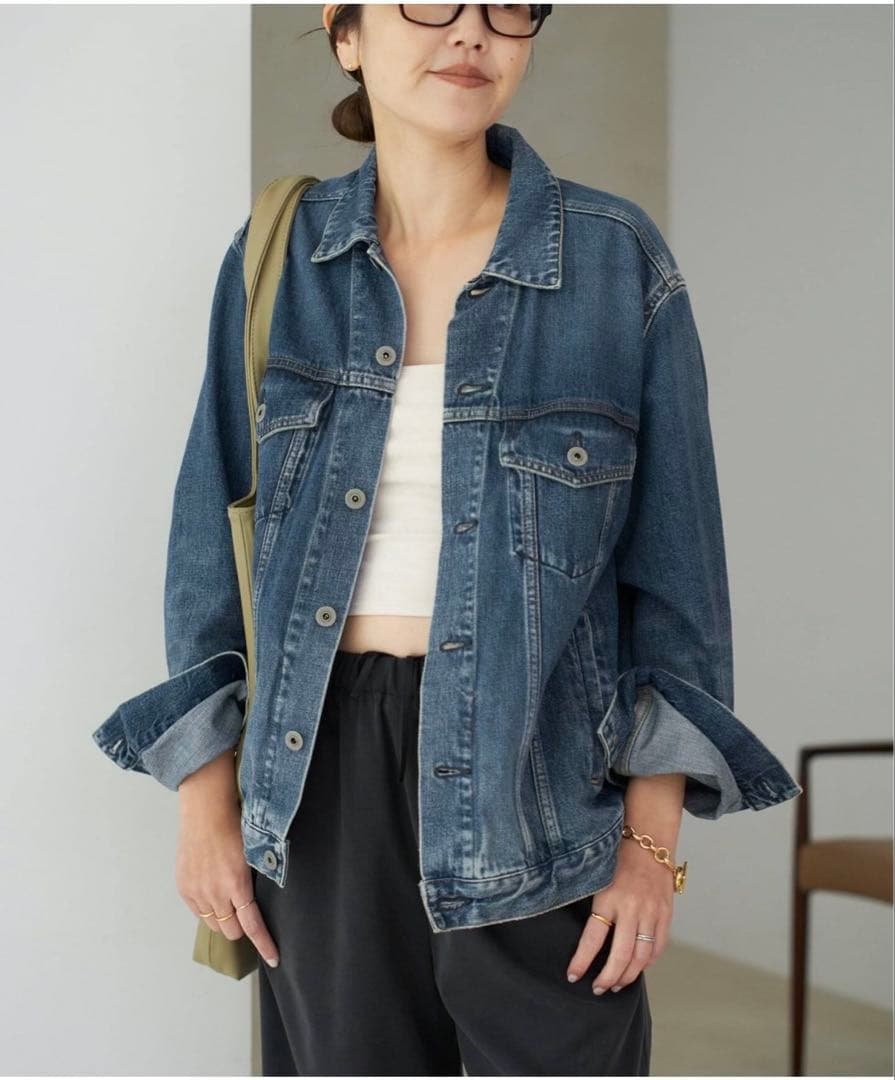 Plage 名品\"デニムジャケット” 36サイズ