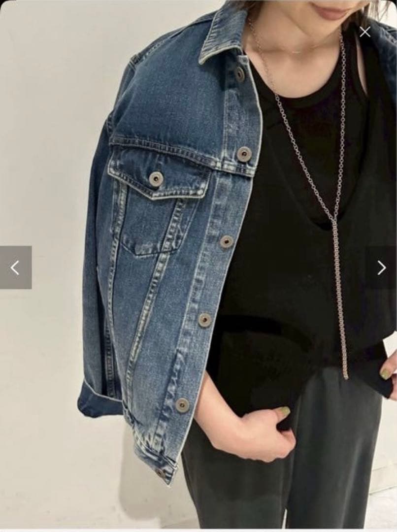 Plage 名品\"デニムジャケット” 36サイズ