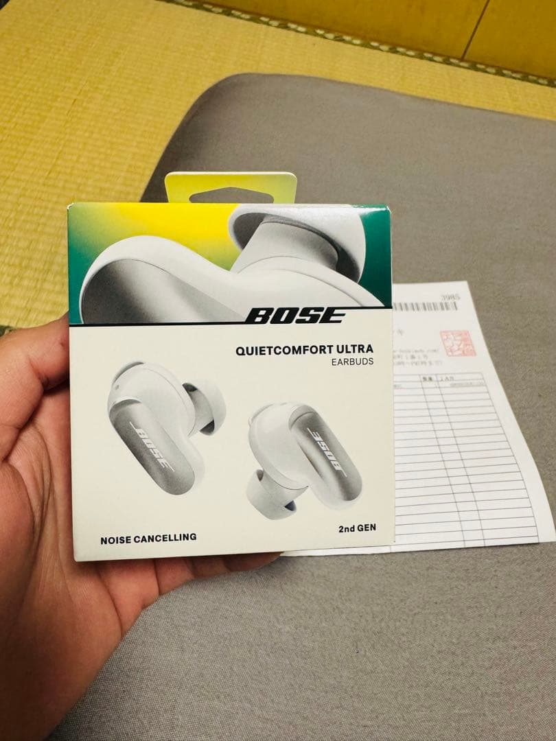 純正イヤホンBose QuietComfort Ultra Earbuds