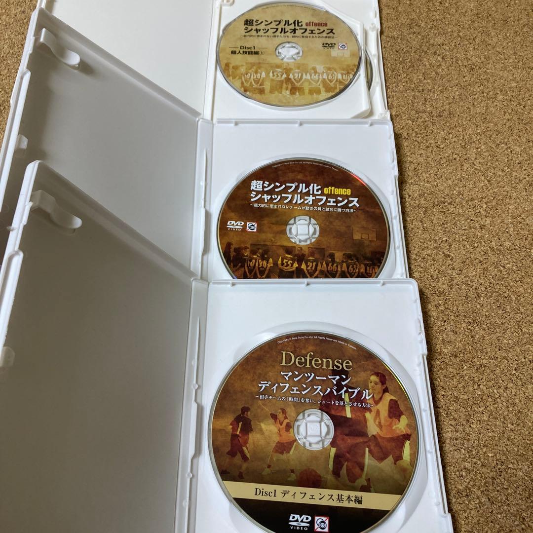 星澤純一 シャッフルオフェンス ディフェンスバイブル DVD セット 3本