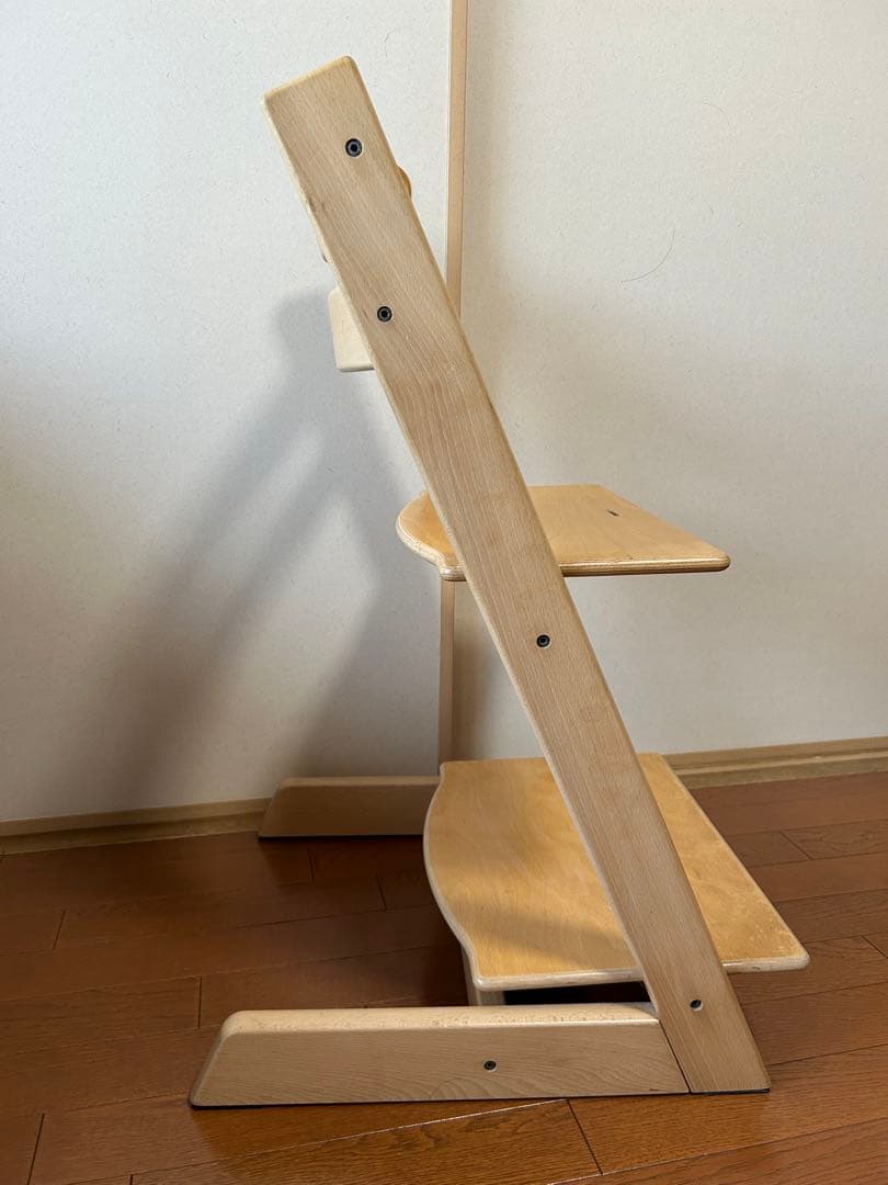 ストッケ　トリップトラップ　ナチュラル【シリアルNo.4、六角レンチ・説明書付】