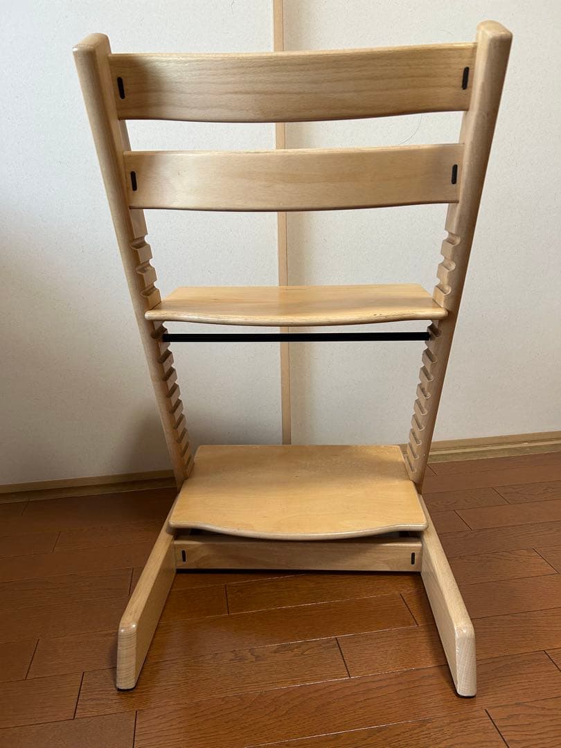 ストッケ　トリップトラップ　ナチュラル【シリアルNo.4、六角レンチ・説明書付】