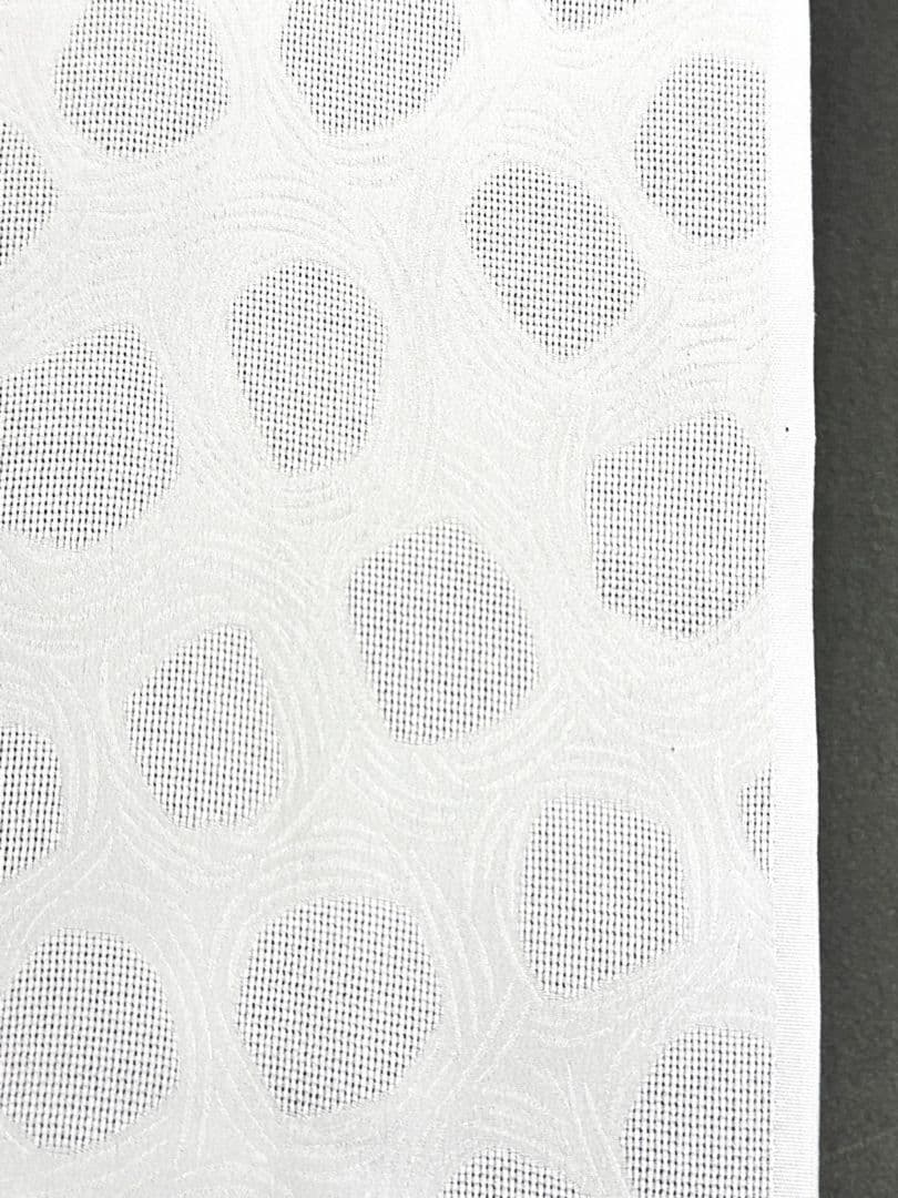 ❗️出品削除ご案内❗️小松織　紋紗長襦袢　正絹紗長襦袢反物　夏長襦袢　単衣長襦袢