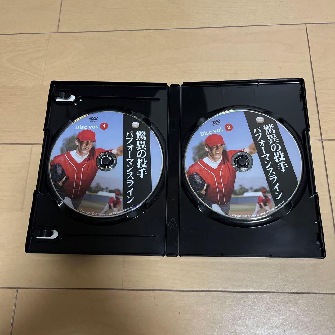驚異の投手パフォーマンスライン DVD①②高島誠監修