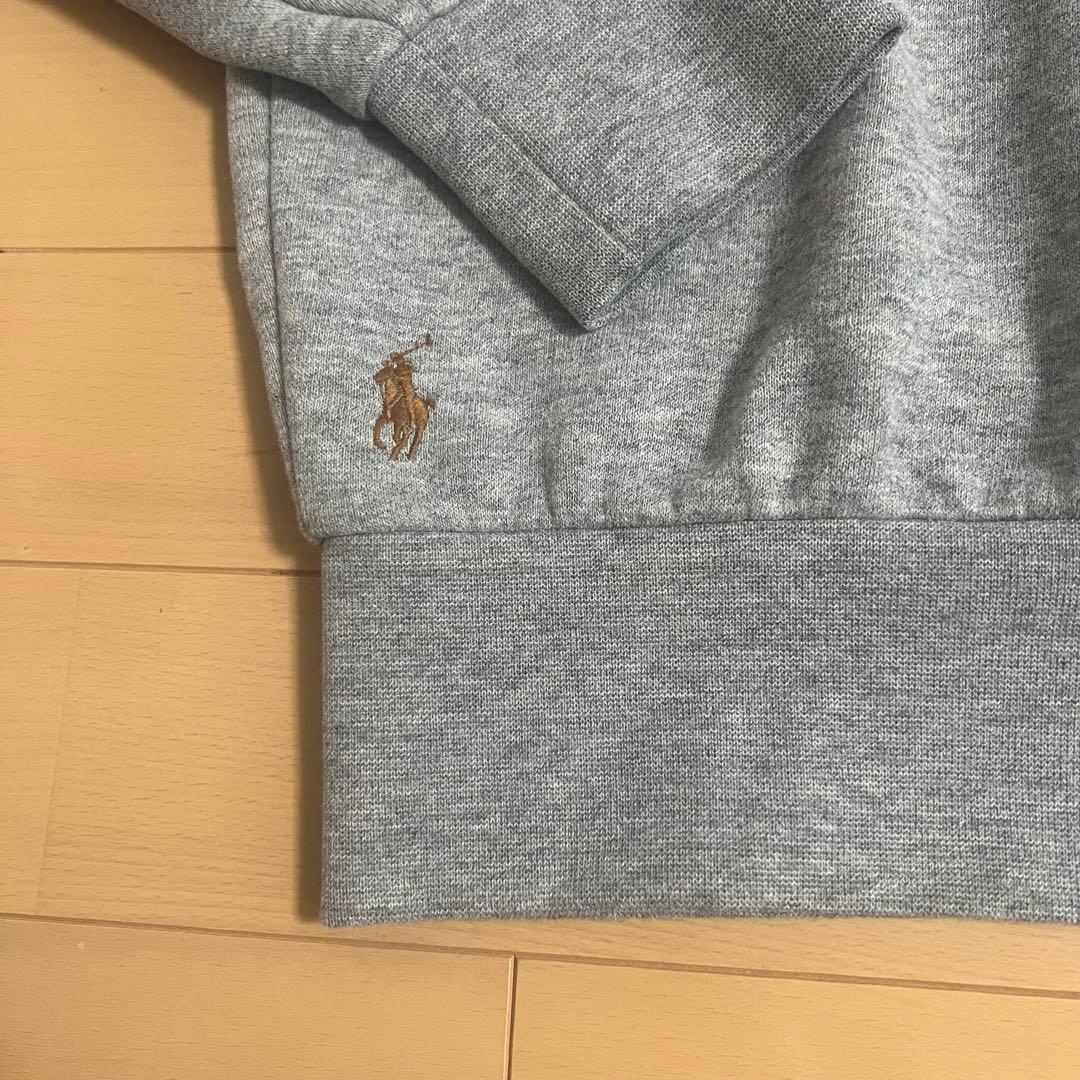 ✨️激レア✨️POLO ラルフローレン スウェット ロゴ トレーナー グレー S