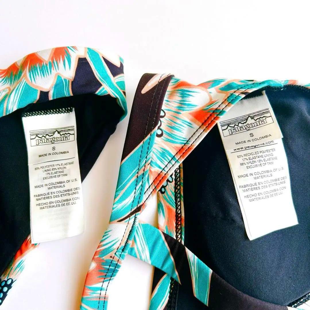 Patagonia 水着　ビキニ 花柄 Sサイズ