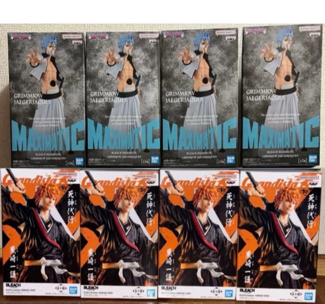 BLEACH GRANDISTA 黒崎一護　MAXIMATIC グリムジョー