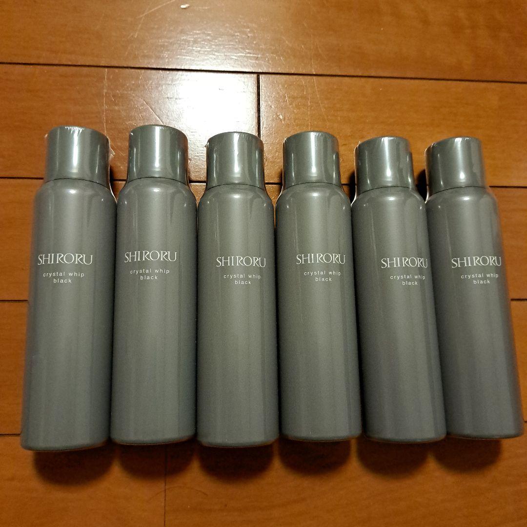【新品未開封】SHIRORU　シロル　クリスタルホイップ 洗顔料 6本セット