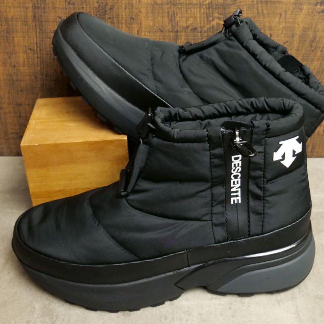 DESCENTE デサント アクティブウィンター ショート スノー ブーツ黒